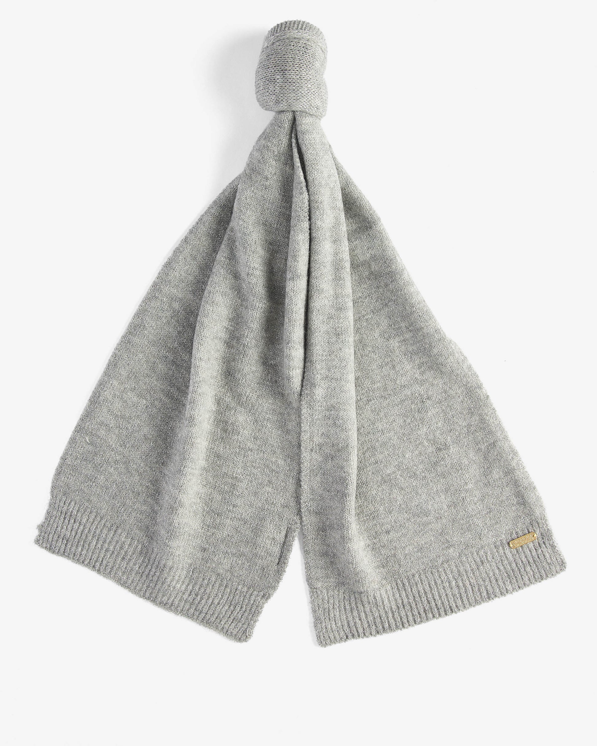 Barbour International Sparkle Womens Beanie/Scarf - Grey Marl | CHO | Designer Womens Beanies