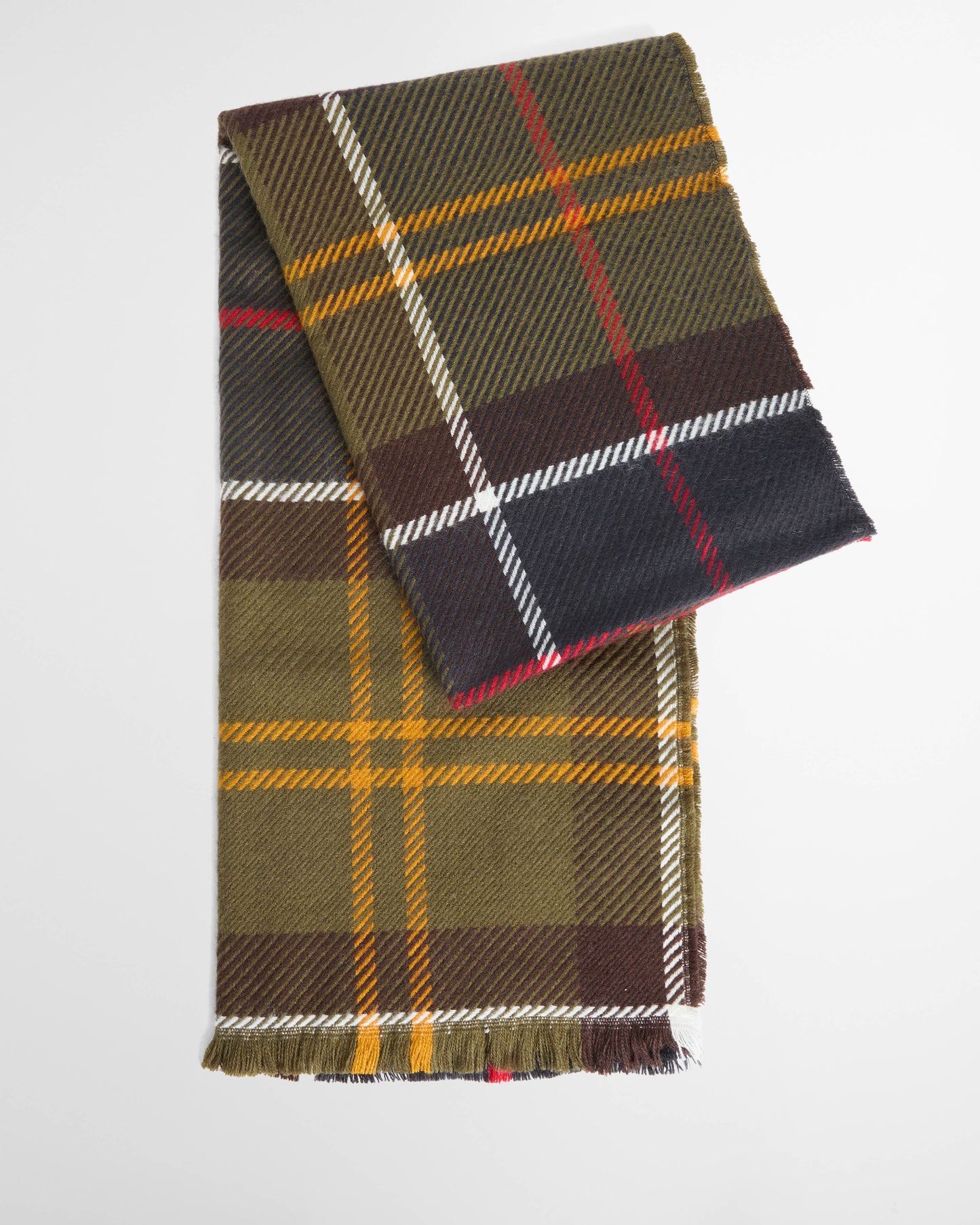 Barbour Womens Pendle Beanie & Blair Scarf Gift Set - Classic Tartan | CHO | Designer Womens Accessory Gift Sets