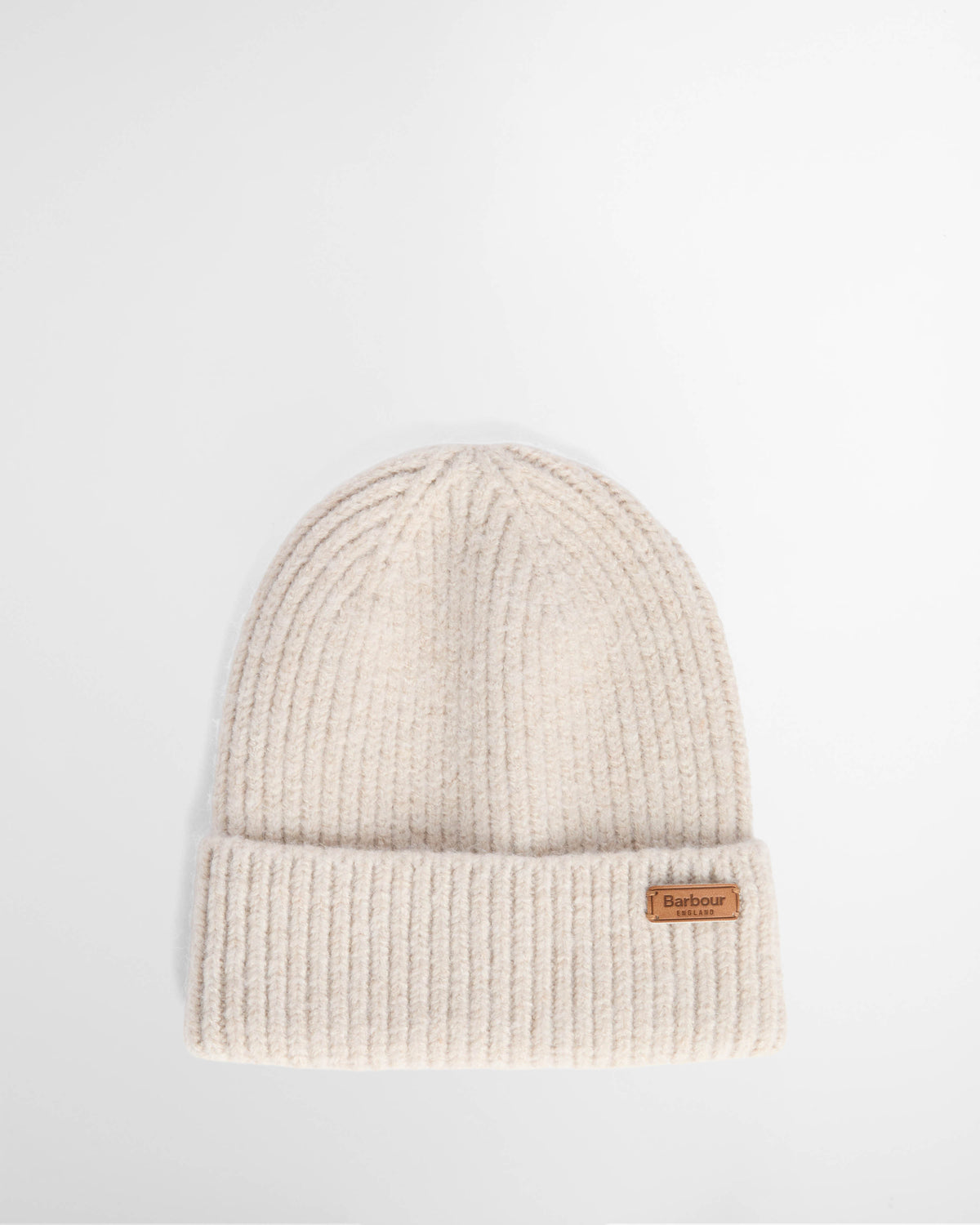 Barbour Pendle Womens Beanie & Gloves Gift Set - Eggshell | CHO | Designer Womens Accessory Gift Sets