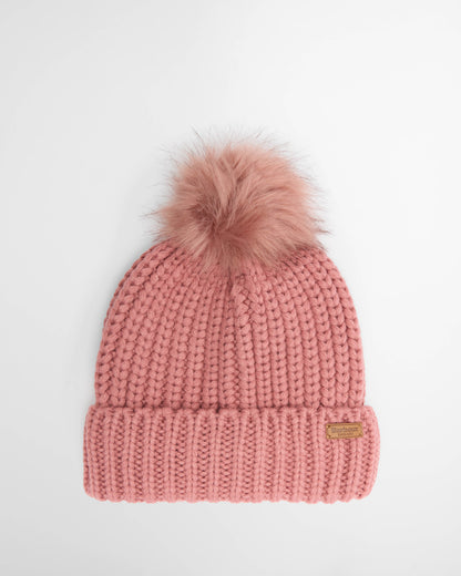 Barbour Saltburn Womens Beanie - Dusty Rose