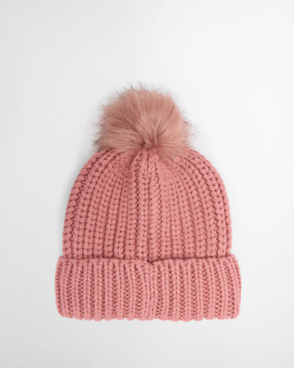 Barbour Saltburn Womens Beanie - Dusty Rose
