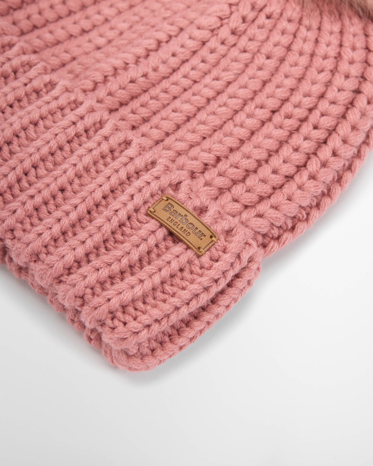 Barbour Saltburn Womens Beanie - Dusty Rose