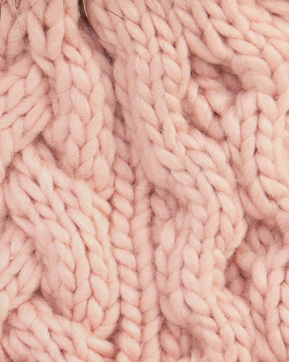Barbour Penshaw Womens Beanie - Pink Blush