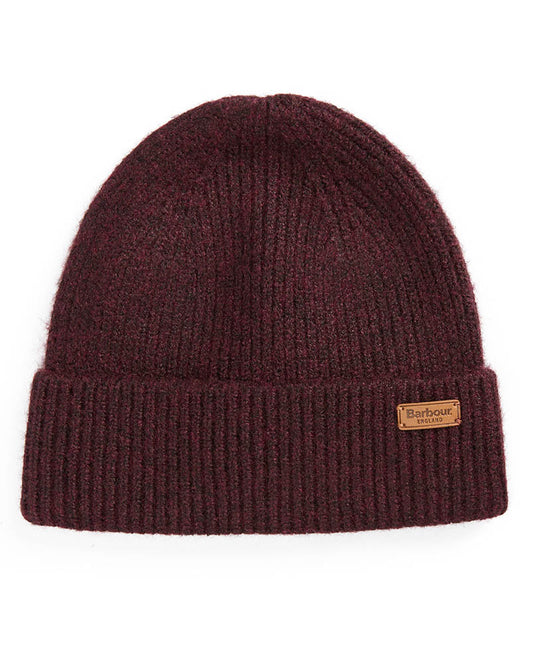 Barbour Pendle Womens Beanie - Wine
