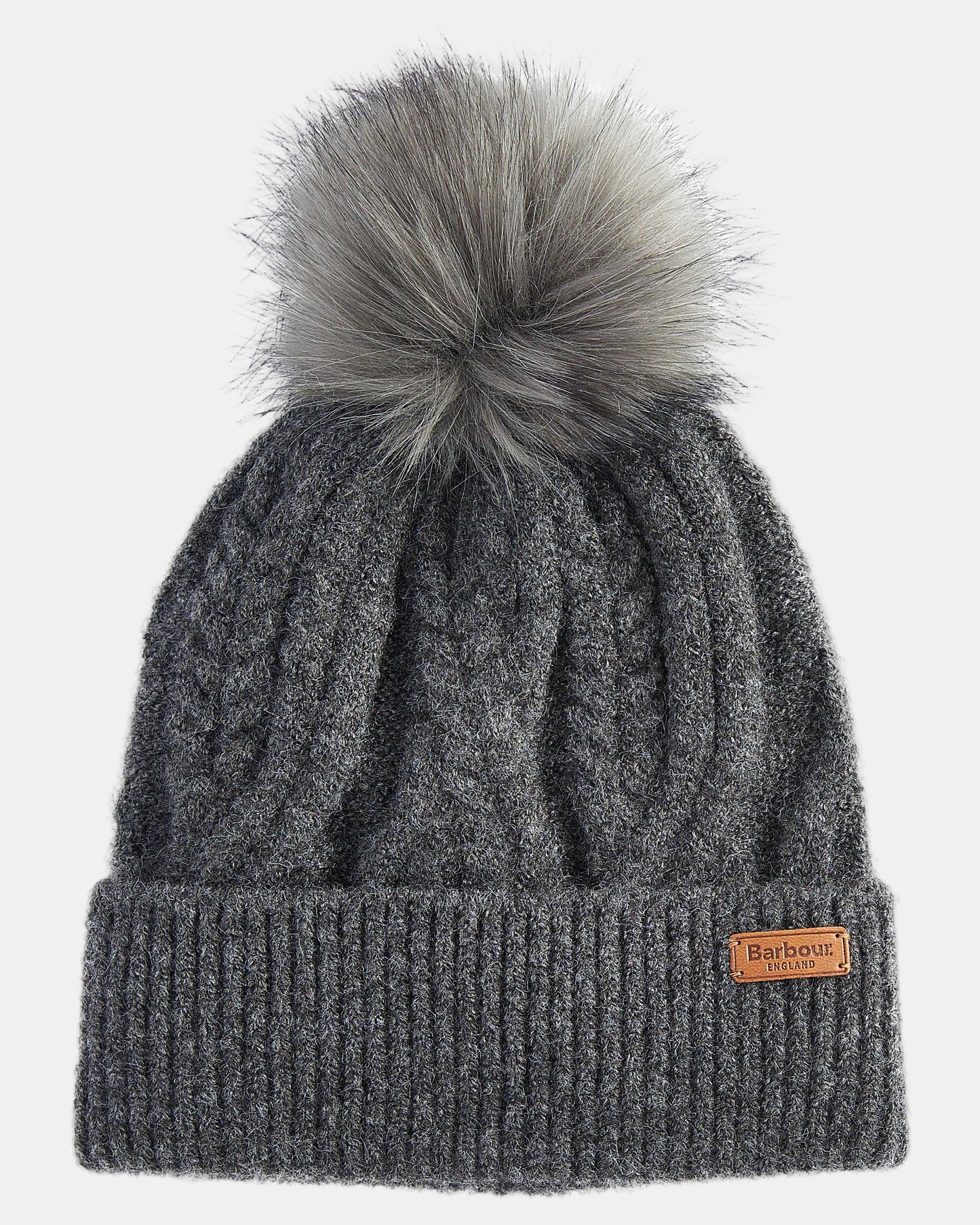 Barbour Elsdon Womens Beanie - Grey