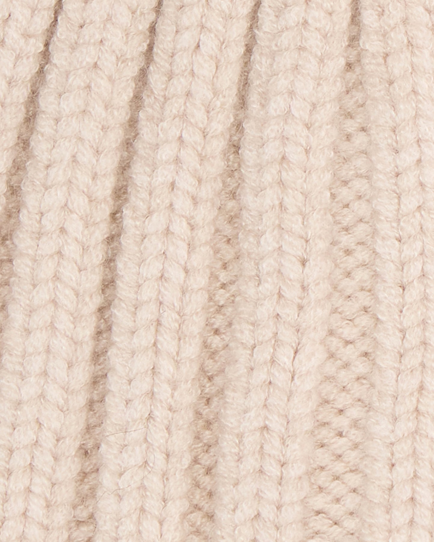 Barbour International Conway Womens Knitted Beanie Hat - Moonbeam | CHO | Designer Womens Beanies