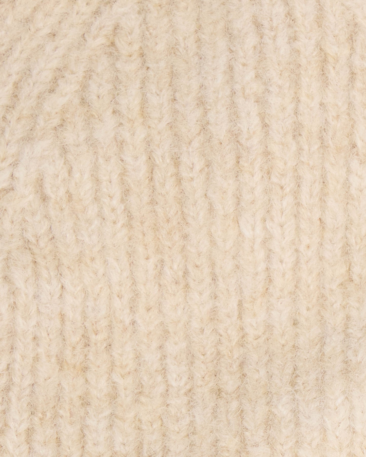 Barbour Enid Womens Knitted Beanie Hat - Birch