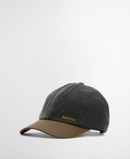 Barbour Transport Womens Patchwork Cap - Sage/Beech/Bordeaux | CHO | Designer Womens Caps