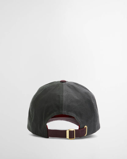 Barbour Transport Womens Patchwork Cap - Sage/Beech/Bordeaux | CHO | Designer Womens Caps