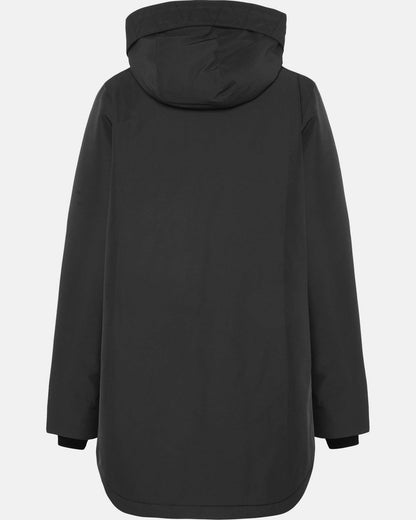 Didriksons Womens Lilian Parka - Black 060 | CHO | Designer Womens Parkas