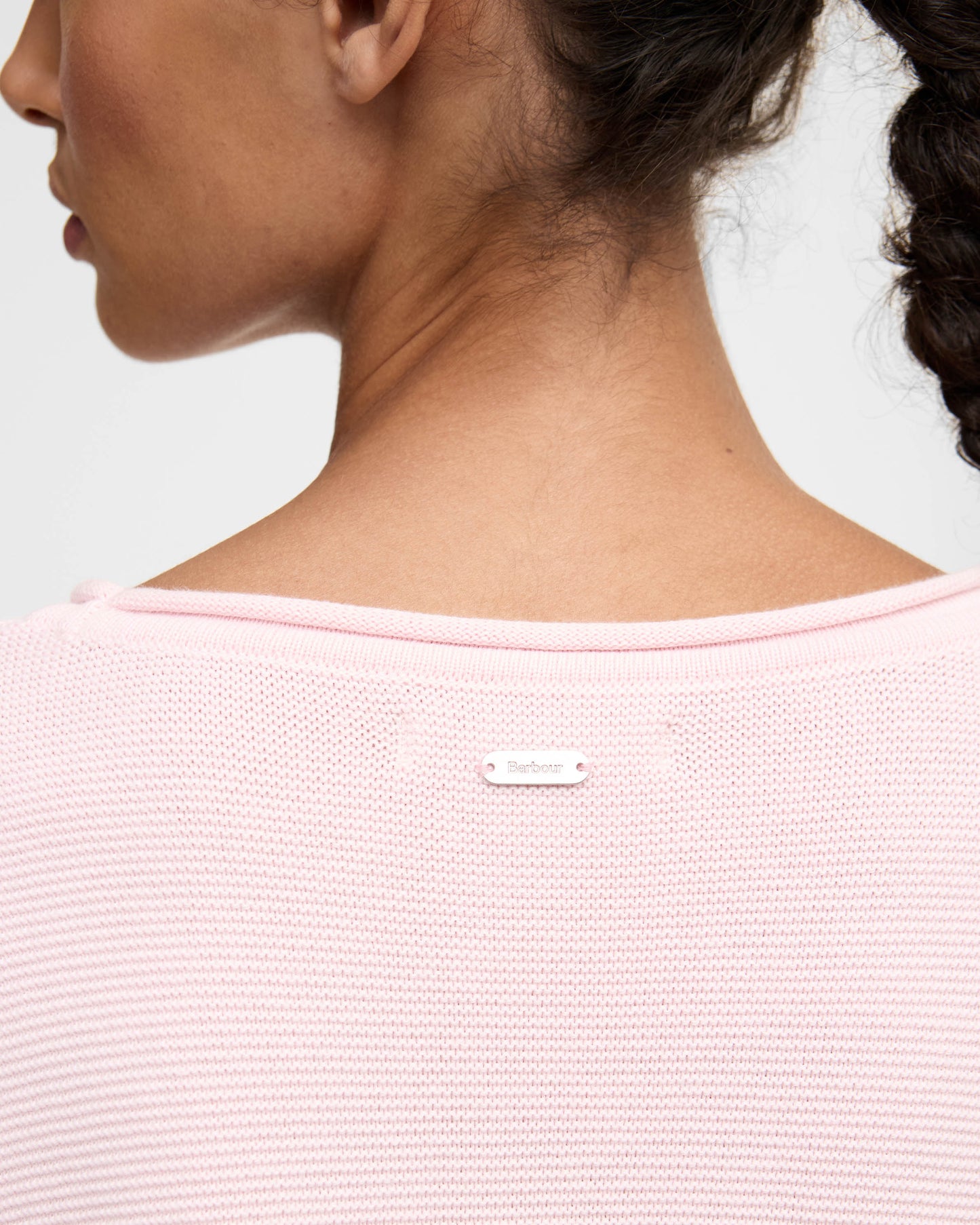 Barbour Marine Womens Jumper - Pink | CHO | Designer Womens Jumpers
