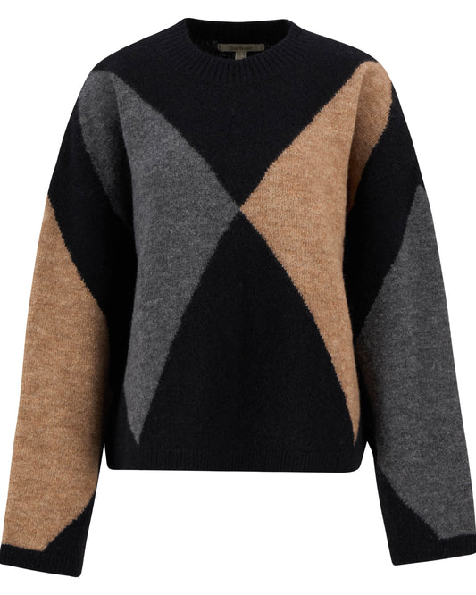 Barbour Sabrina Womens Knitted Jumper - Multi