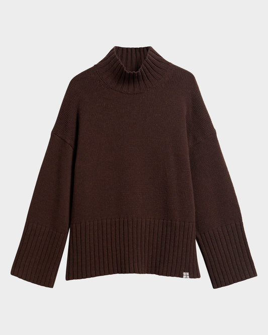 Barbour May Womens Knitted Jumper - Rustic