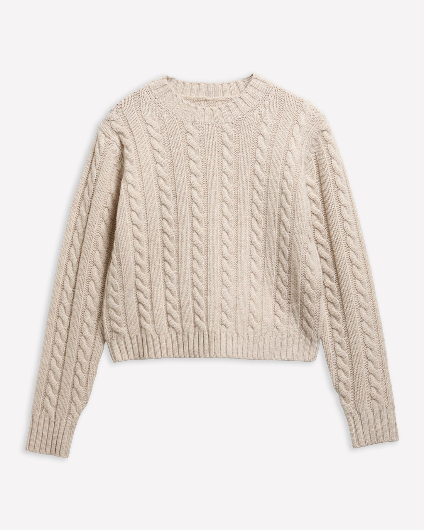 Barbour Sybil Womens Knitted Jumper - Oatmeal