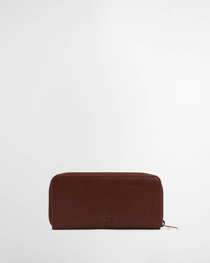 Barbour Birch Womens Leather Matinee Purse - Brown