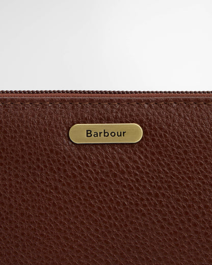 Barbour Birch Womens Leather Matinee Purse - Brown