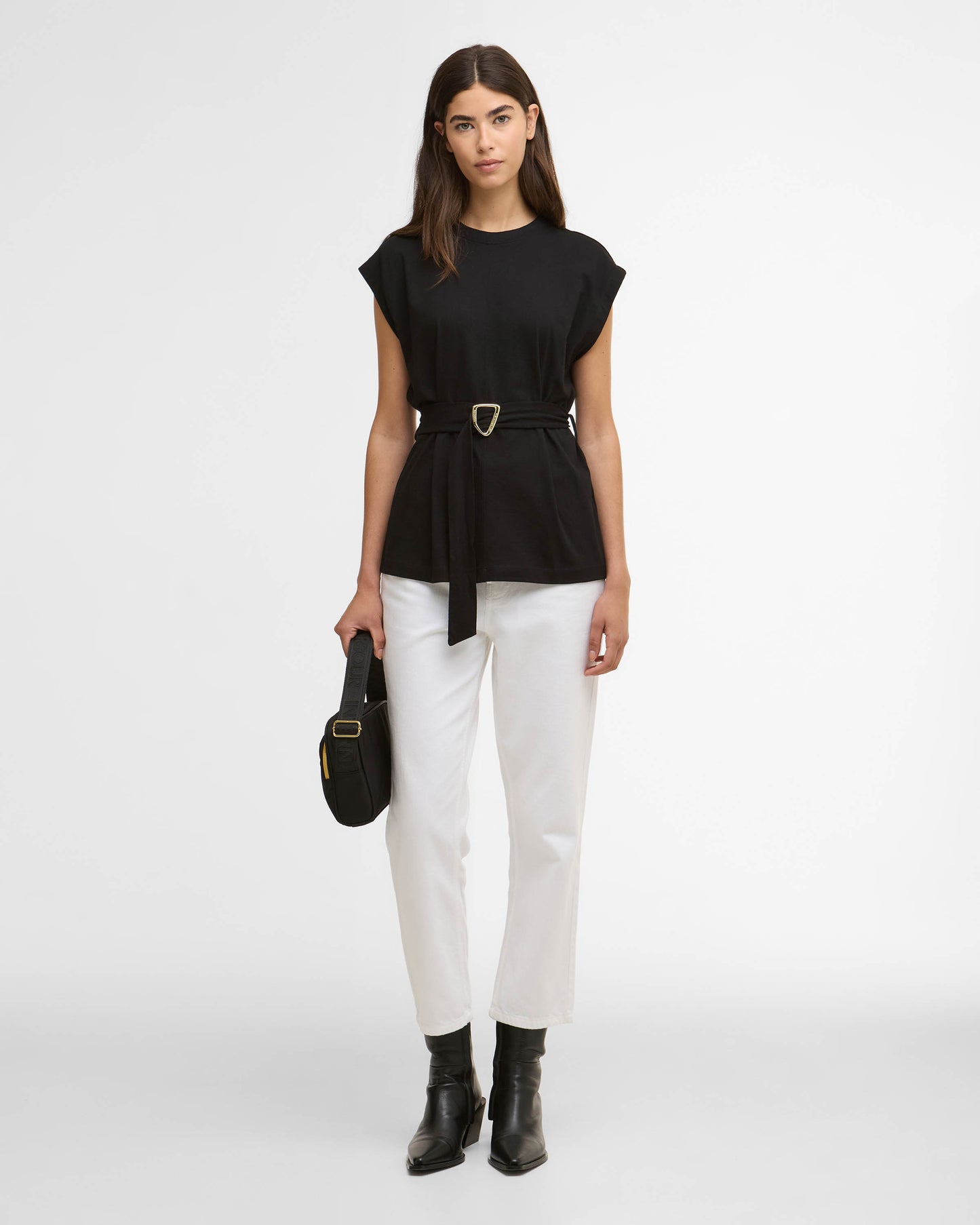 Barbour International Alexis Womens Top - Black | CHO | Designer Womens Vest Tops