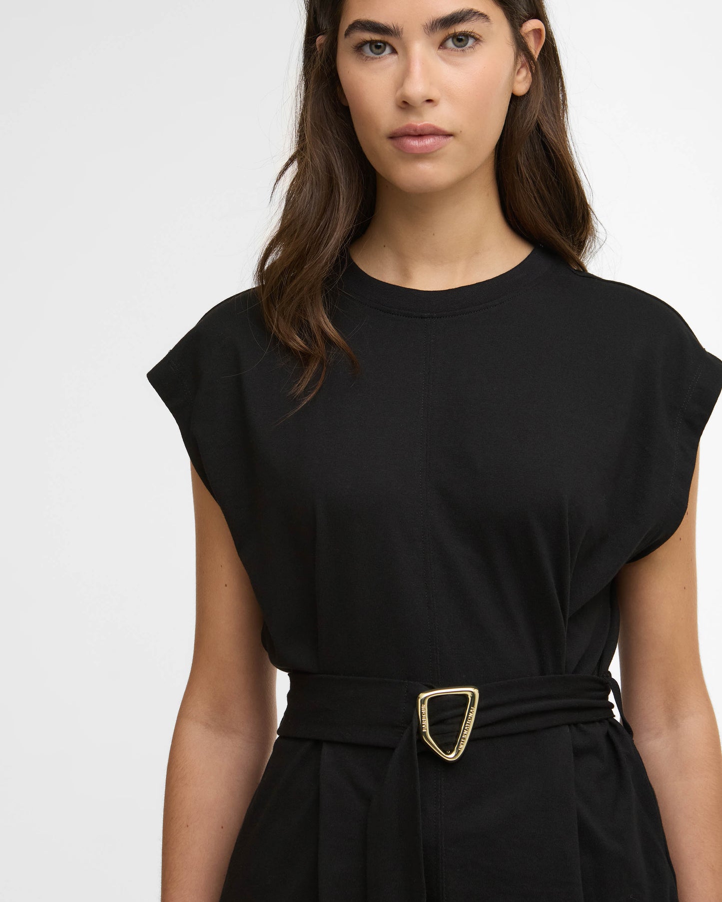 Barbour International Alexis Womens Top - Black | CHO | Designer Womens Vest Tops