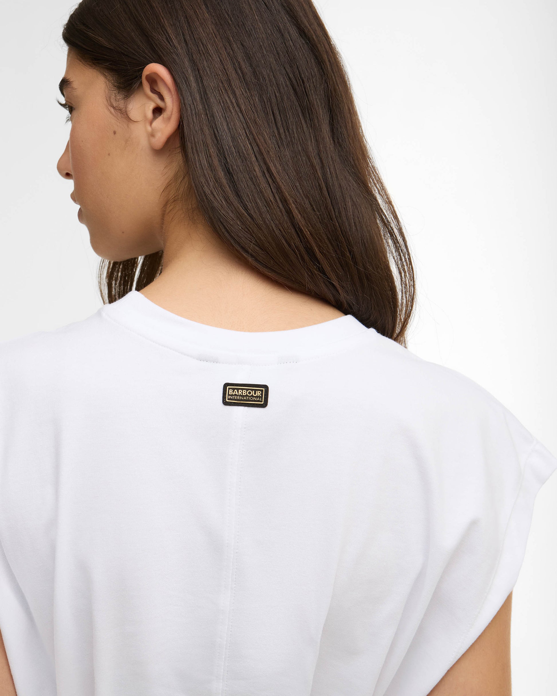 Barbour International Alexis Womens Top - White | CHO | Designer Womens Vest Tops