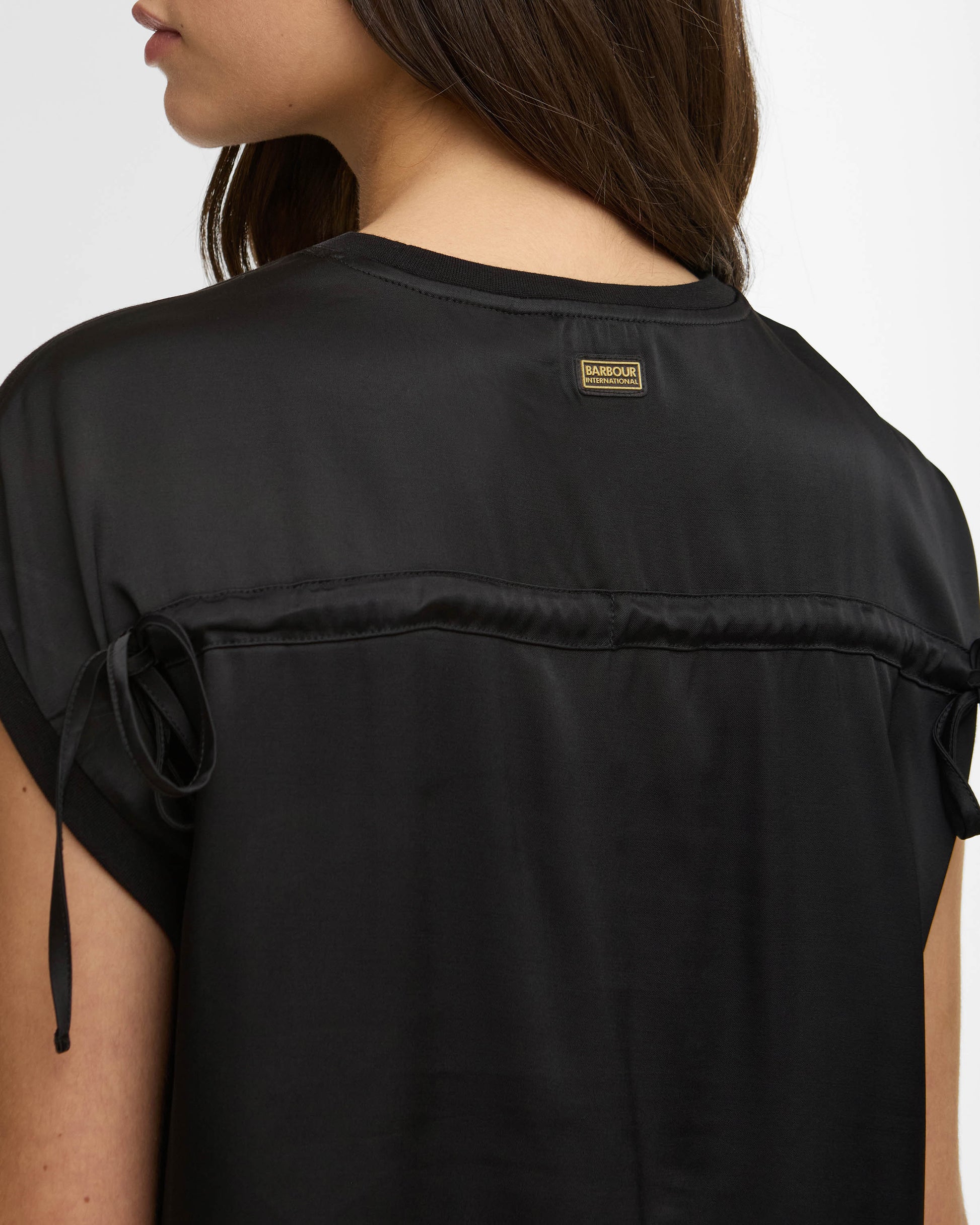 Barbour International Brianna Womens Top - Black | CHO | Designer Womens Vest Tops