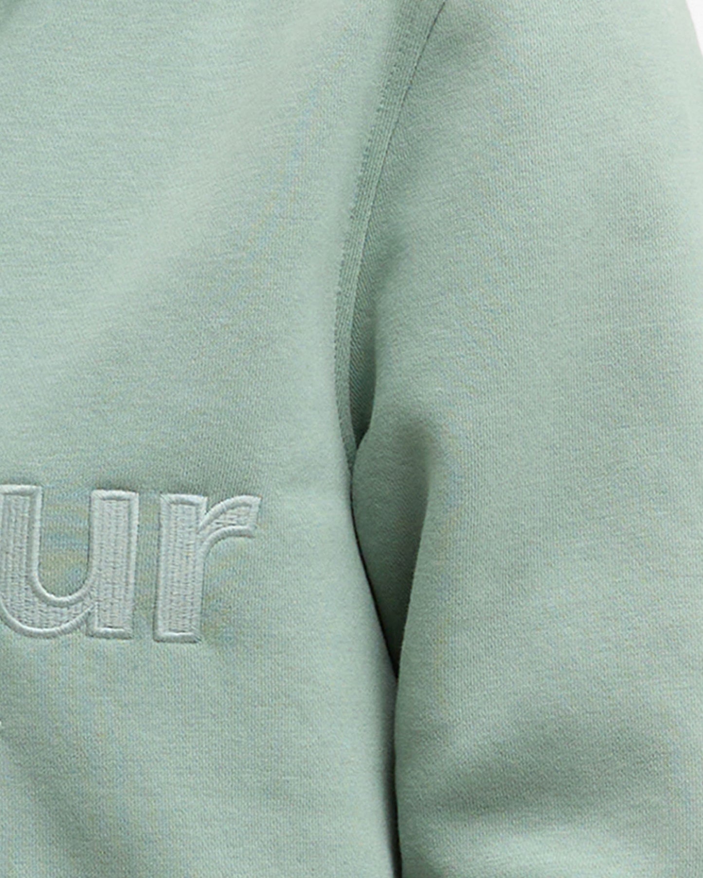 Barbour Cynthia Womens Half Zip Sweatshirt - Blue Sage | CHO | Designer Womens Half Zip Sweatshirt