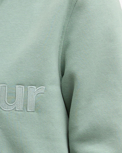 Barbour Cynthia Womens Half Zip Sweatshirt - Blue Sage | CHO | Designer Womens Half Zip Sweatshirt