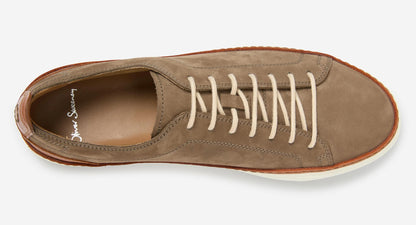 Oliver Sweeney Lopes Nubuck Mens Cupsole Trainers - Taupe | CHO | Designer Mens Trainers