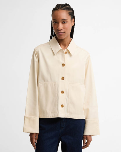 Barbour Aylesby Womens Overshirt - Original Ecru