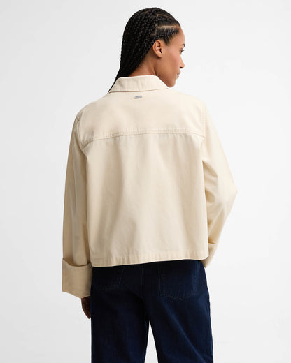 Barbour Aylesby Womens Overshirt - Original Ecru
