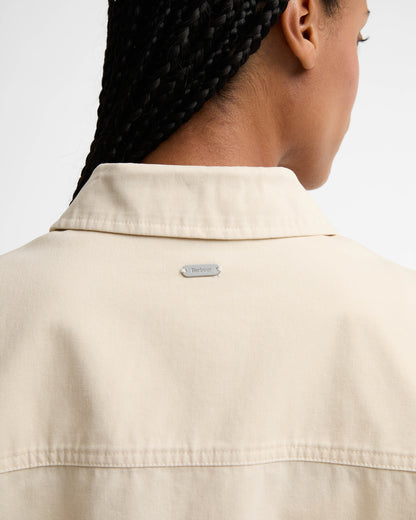 Barbour Aylesby Womens Overshirt - Original Ecru