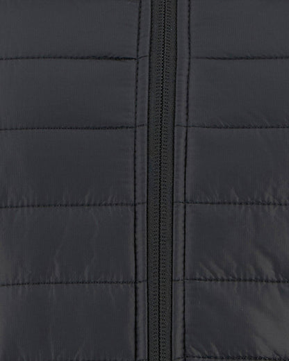 Barbour International Valentina Womens Quilted Hybrid Jacket - Black