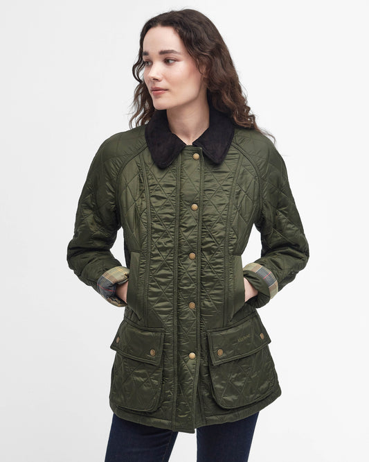 Barbour Beadnell Polar Womens Jacket - Olive