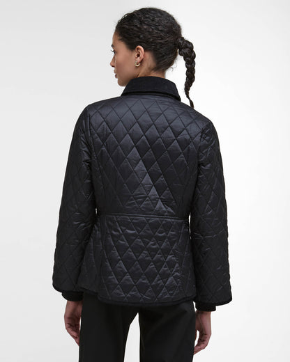 Barbour Fitted Beadnell Womens Quilted Jacket - Black/Classic | CHO | Designer Womens Coats & Jackets