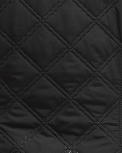 Barbour International Halsey Womens Quilted Jacket - Black/Dusky Khaki