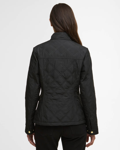 Barbour International Halsey Womens Quilted Jacket - Black