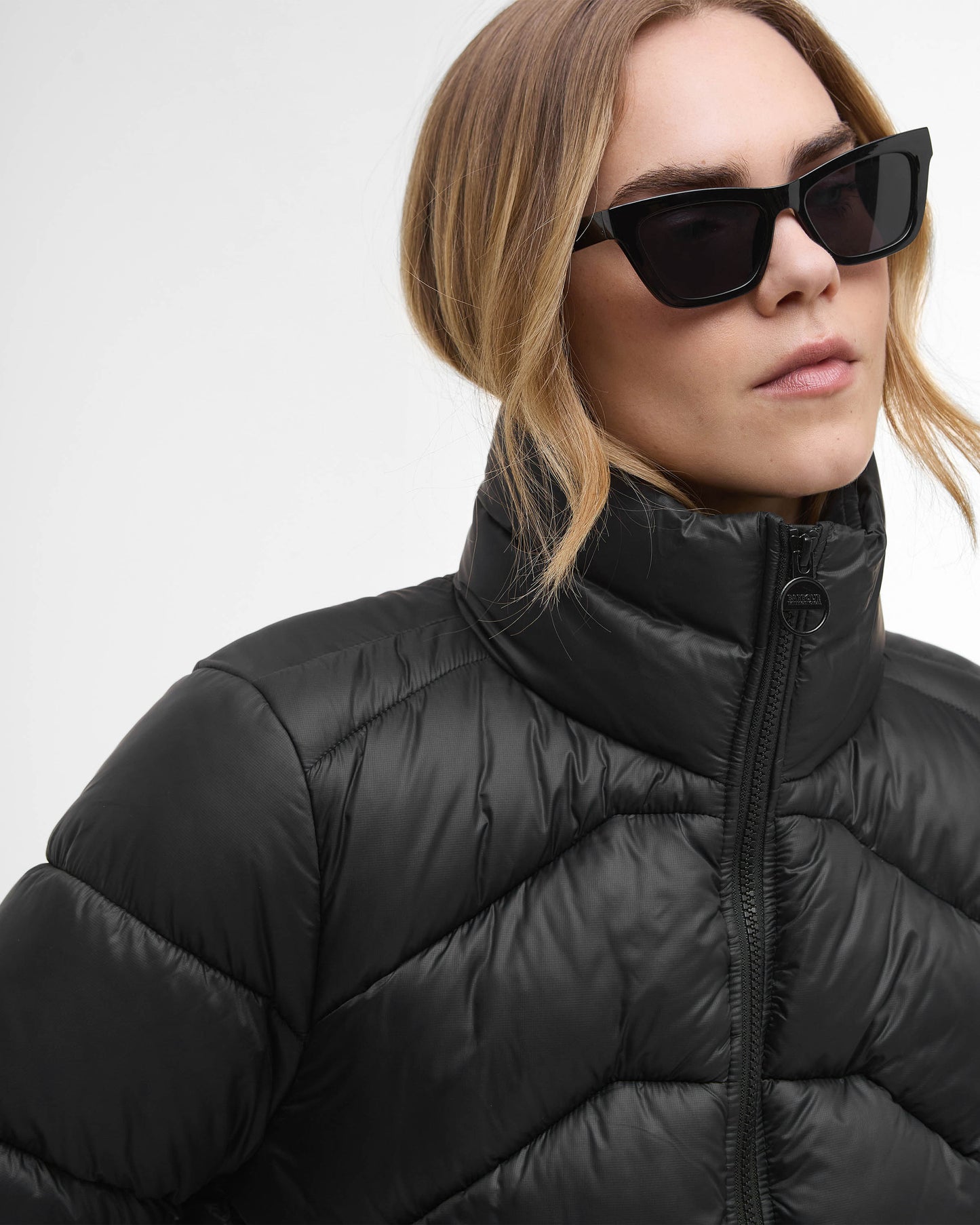 Barbour International Cali Womens Puffer Jacket - Black