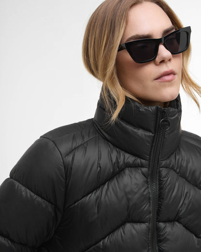 Barbour International Cali Womens Puffer Jacket - Black
