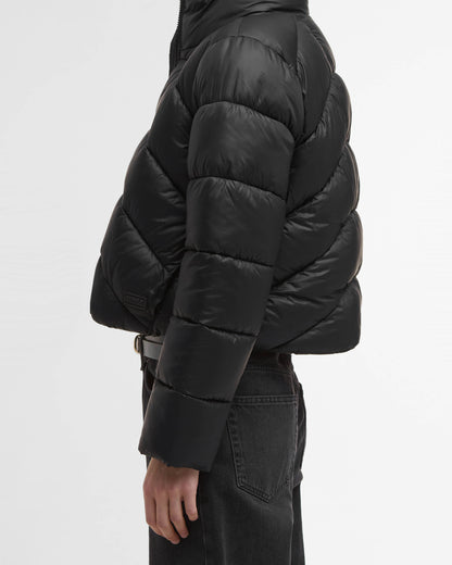 Barbour International Cali Womens Puffer Jacket - Black
