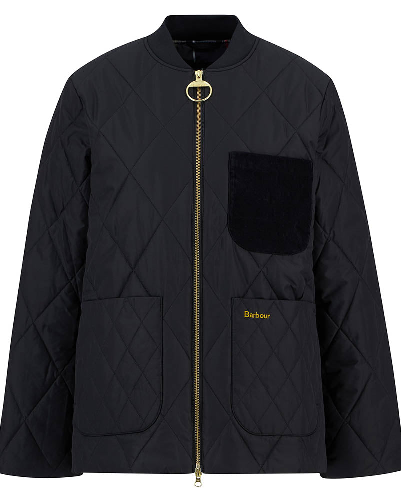 Barbour Leonie Womens Quilted Jacket - Black/Classic