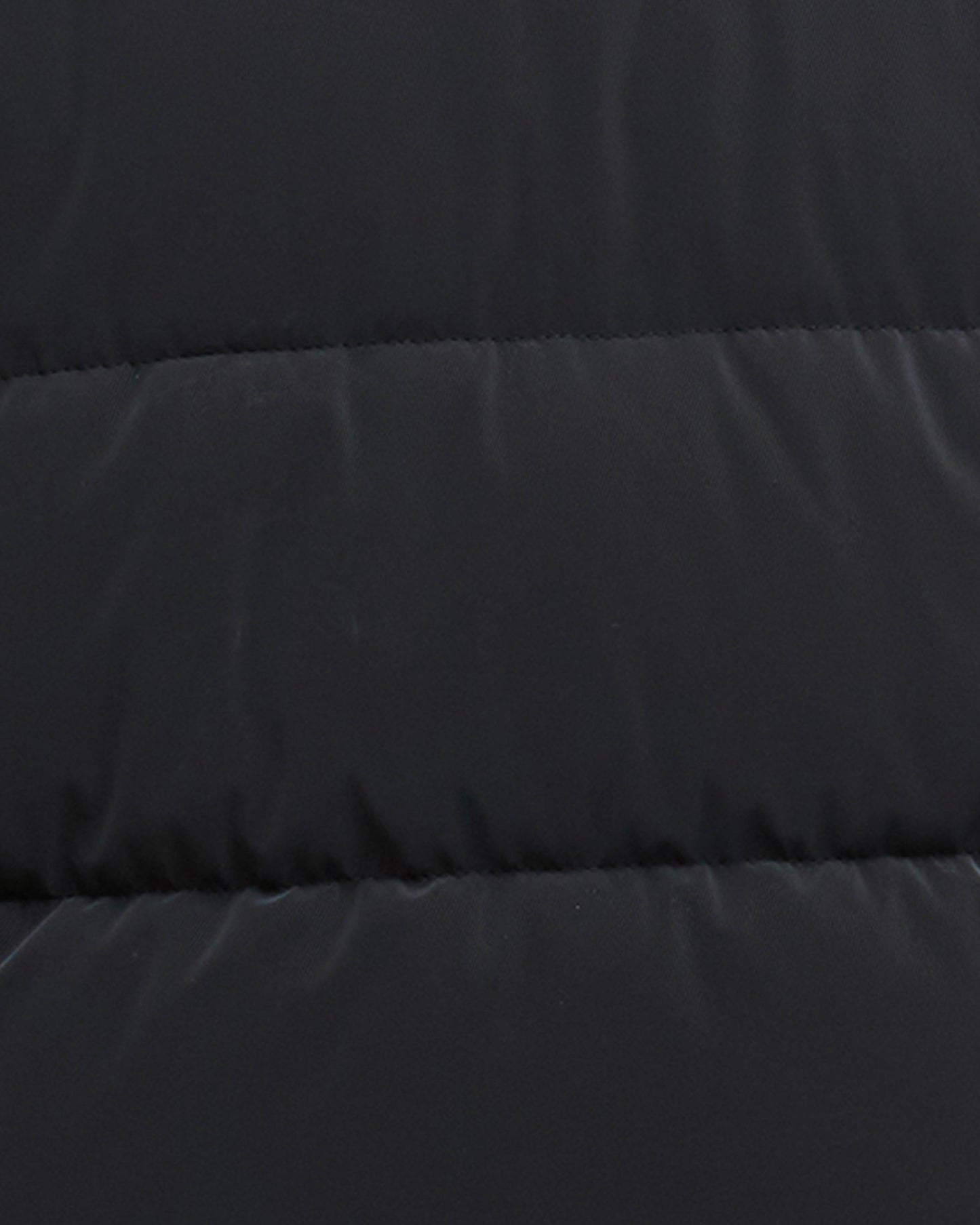 Barbour International Hudson Womens Faux Velvet Puffer Jacket - Black