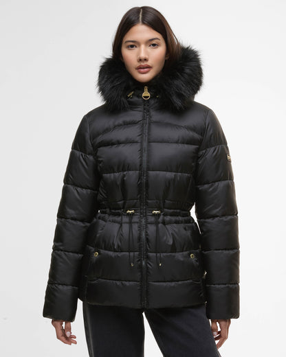 Barbour International Cher Womens Puffer Jacket - Black