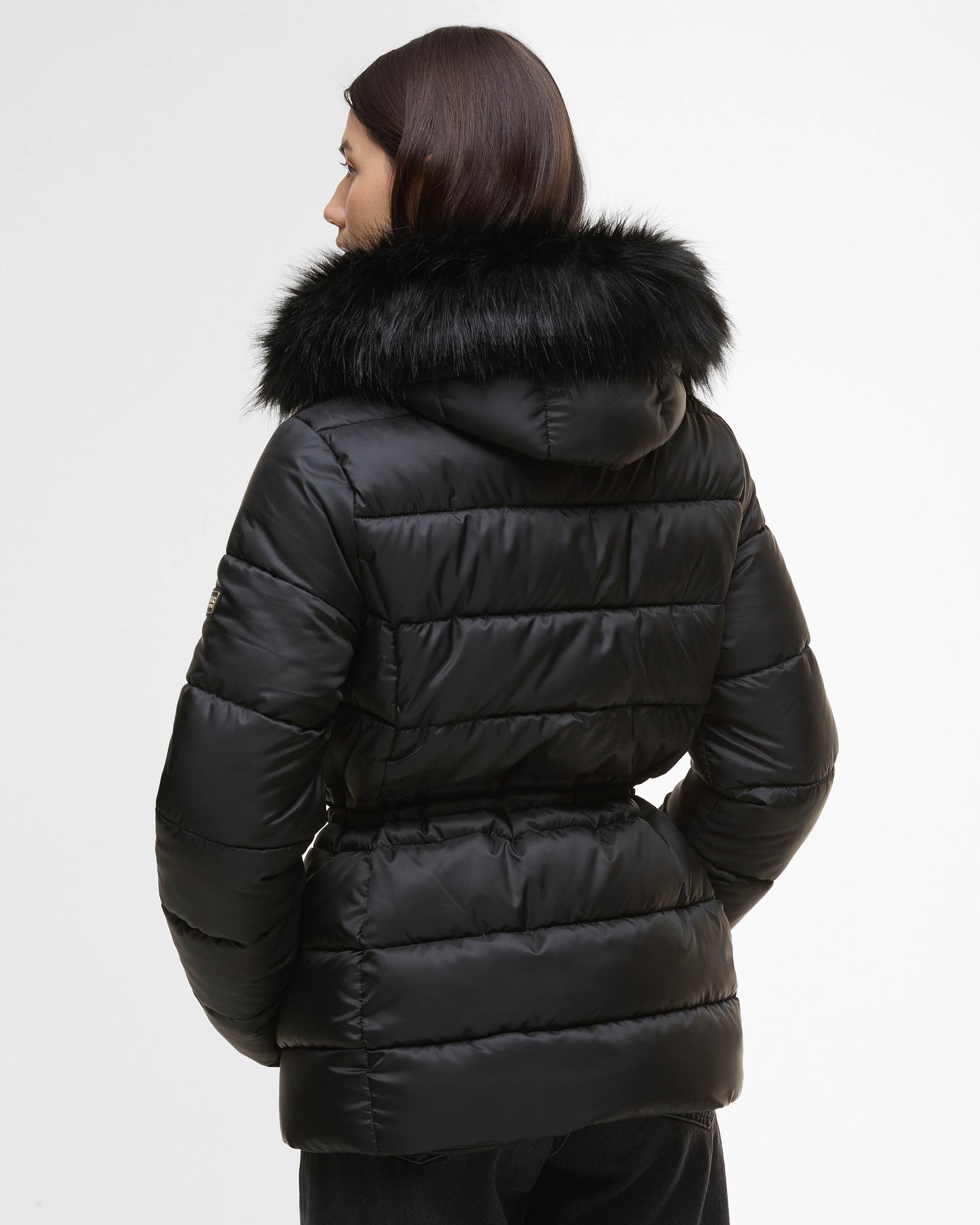 Barbour International Cher Womens Puffer Jacket - Black