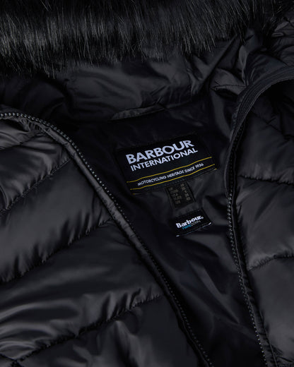 Barbour International Cher Womens Puffer Jacket - Black