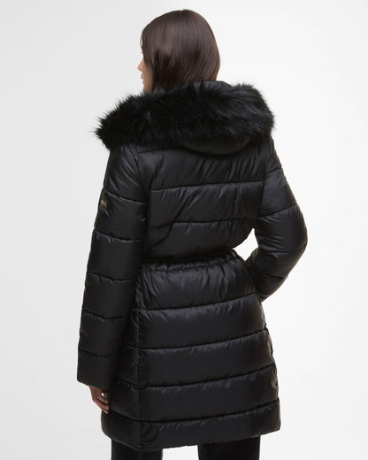 Barbour International Anastasia Womens Puffer Jacket - Black