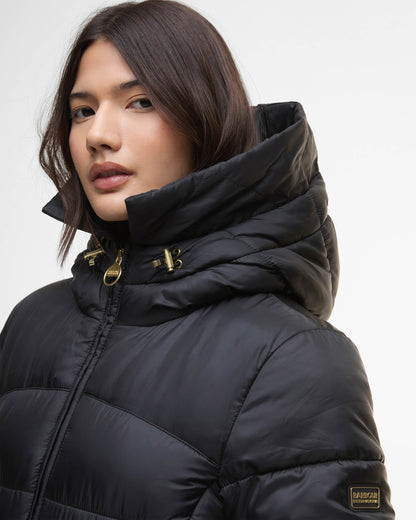 Barbour International Anastasia Womens Puffer Jacket - Black