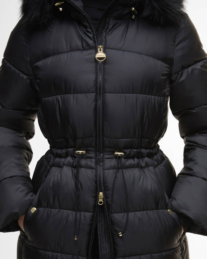 Barbour International Anastasia Womens Puffer Jacket - Black