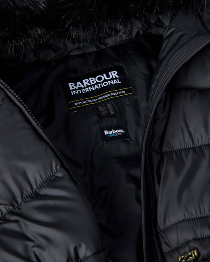 Barbour International Anastasia Womens Puffer Jacket - Black