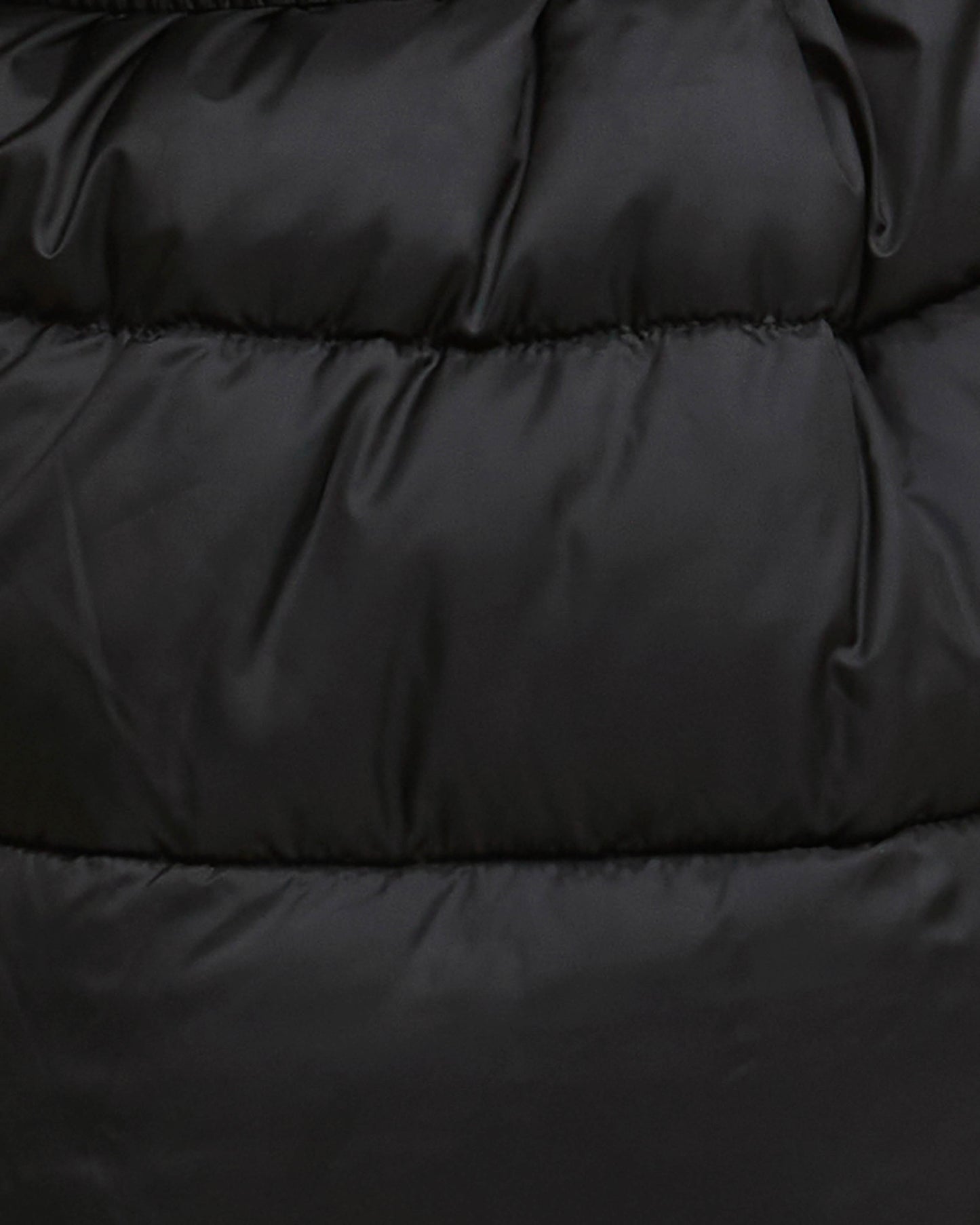 Barbour International Short Track Line Womens Puffer Jacket - Black/Jasmine Leopard Print