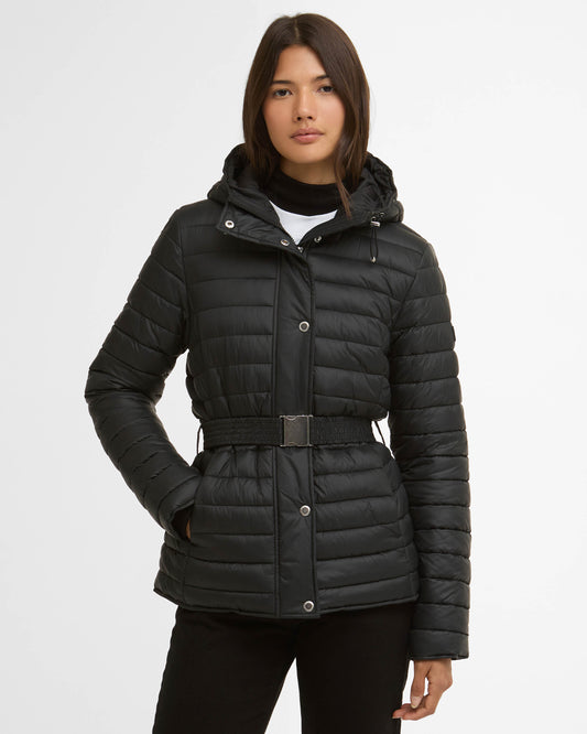 Barbour International Jada Womens Puffer Jacket - Black