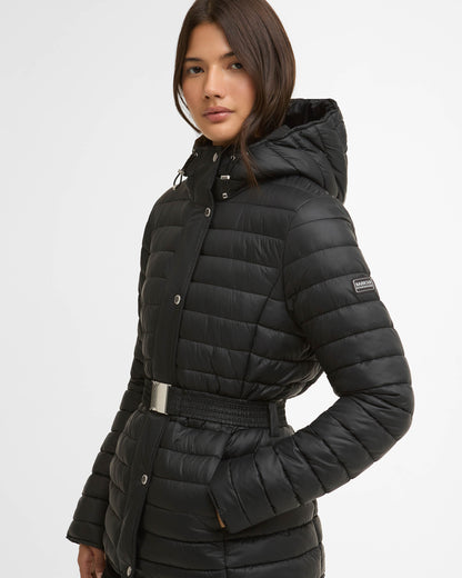 Barbour International Jada Womens Puffer Jacket - Black